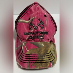 Realtree APC Pink Camo Baseball Cap